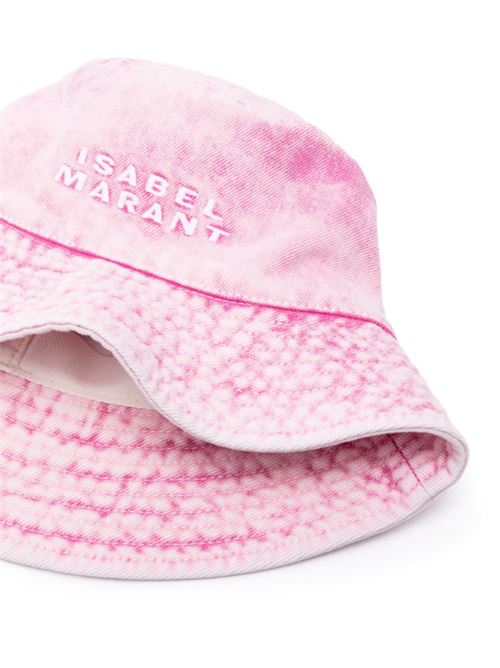 Light pink cotton hat ISABEL MARANT | CU048XFBB1C13A40LK